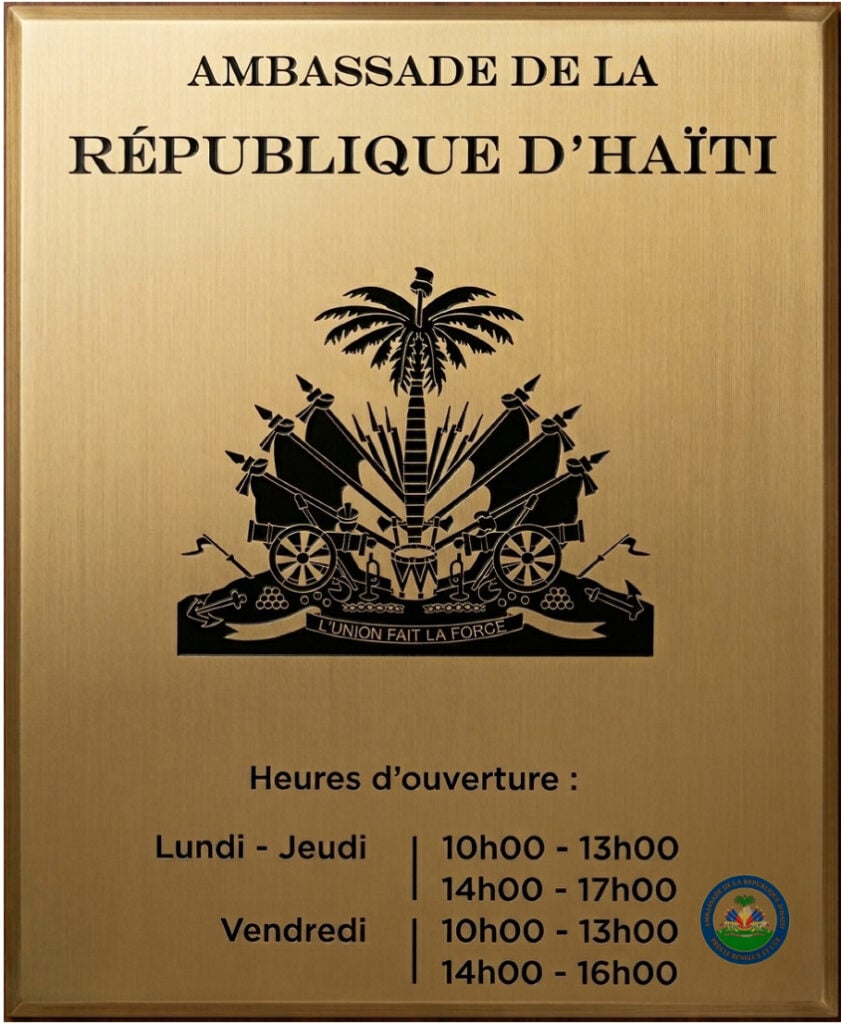 Ambassade Haiti Belgique